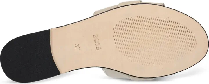 Leather Logo-Plaque Sandals - Image 5