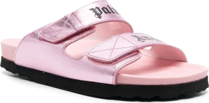 Leather Logo Sandals - Image 2