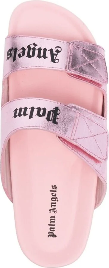 Leather Logo Sandals - Image 4