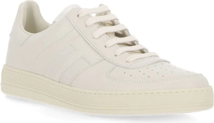 Leather Logo Sneakers - Image 2