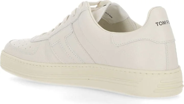 Leather Logo Sneakers - Image 3