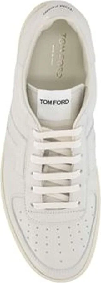 Leather Logo Sneakers - Image 4
