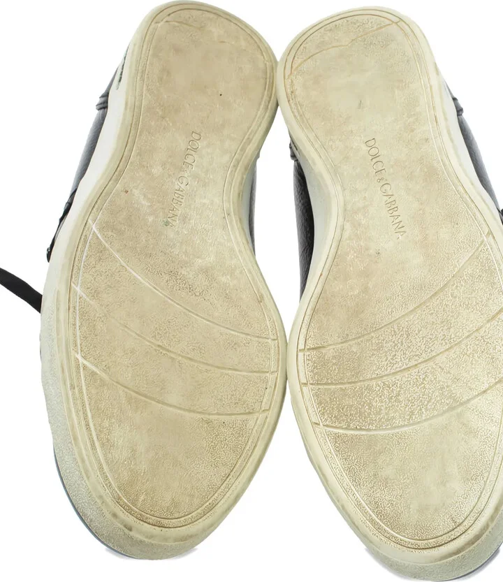 Leather Logo Sneakers - Image 3