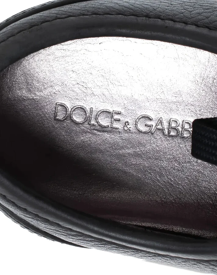 Leather Logo Sneakers - Image 4
