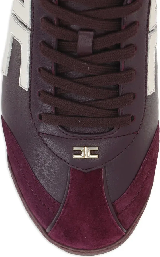 Leather Logo Sneakers - Image 4