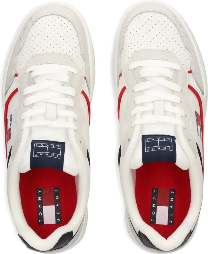 Leather Logo Sneakers - Image 3