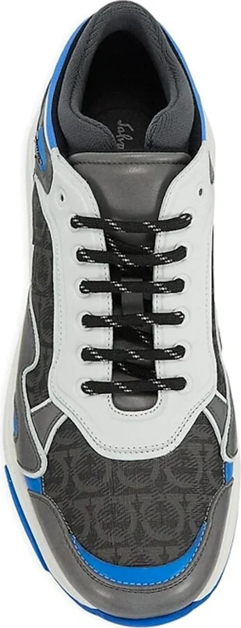 Leather Logo Sneakers - Image 4