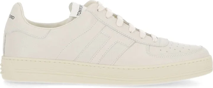 Leather Logo Sneakers