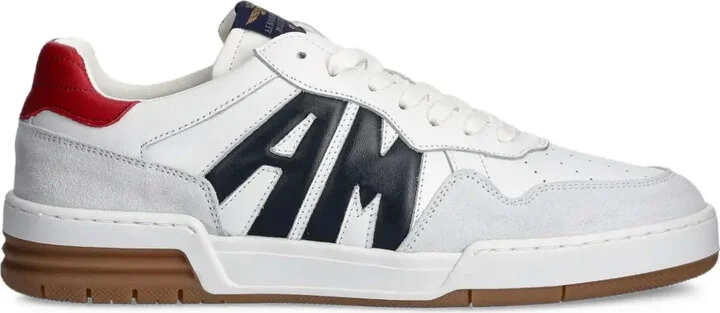 Leather Logo Sneakers