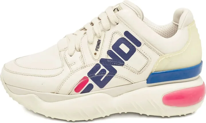 Leather Logo Sneakers