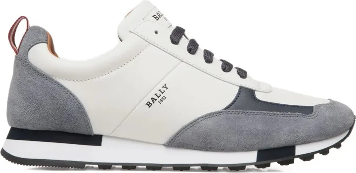 Leather Logo Sneakers