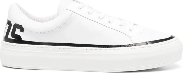 Leather Logo Sneakers