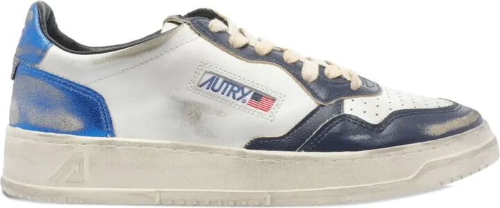 Leather Logo Sneakers
