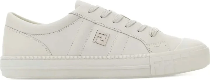 Leather Logo Sneakers