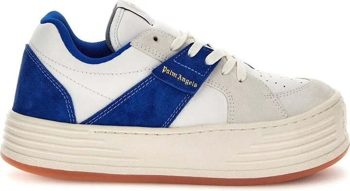 Leather Logo Sneakers