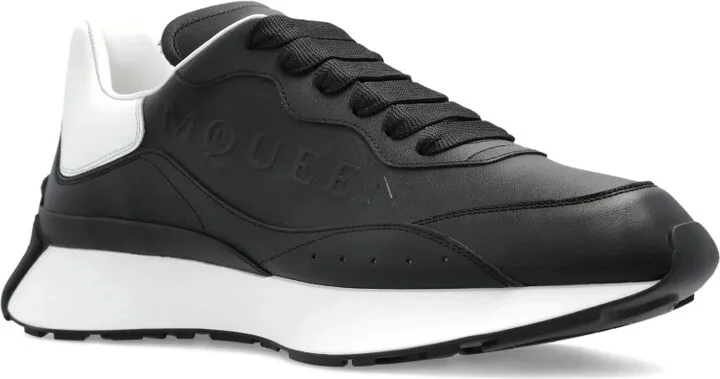 Leather Logo Trainers - Image 2