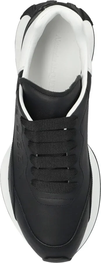 Leather Logo Trainers - Image 4