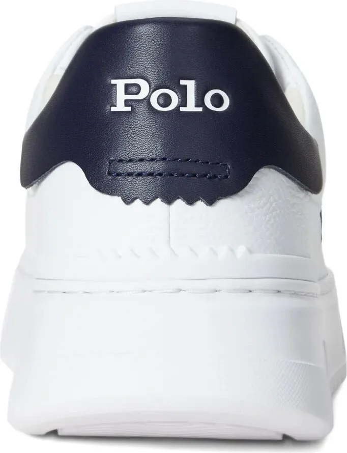 Leather Low-Top Lace-Up Sneakers - Image 3