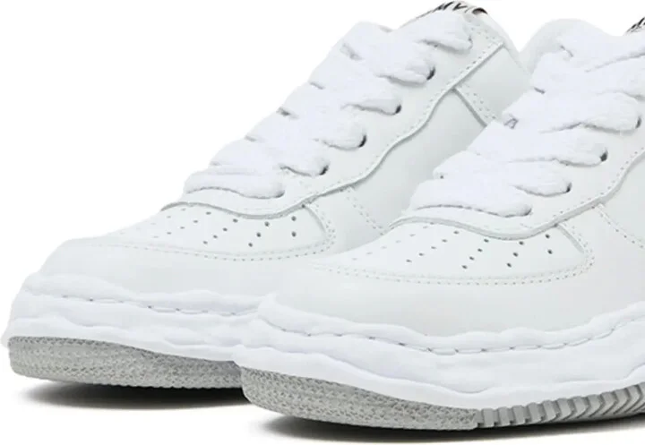 Leather Low-Top Sneakers - Image 2