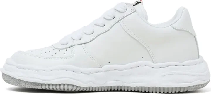 Leather Low-Top Sneakers - Image 5