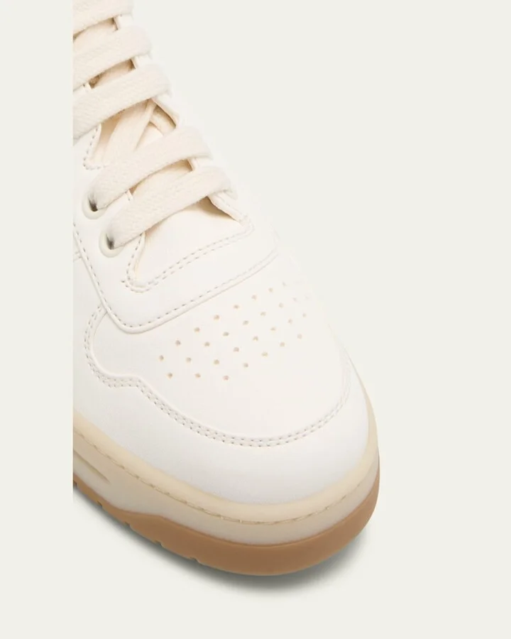 Leather Low-Top Sneakers - Image 8