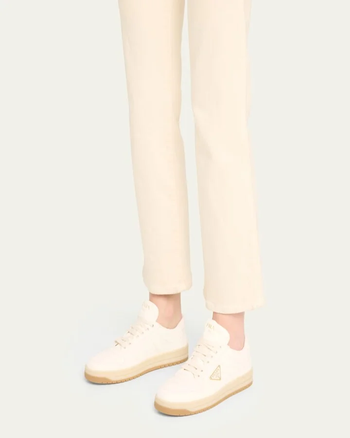 Leather Low-Top Sneakers - Image 9