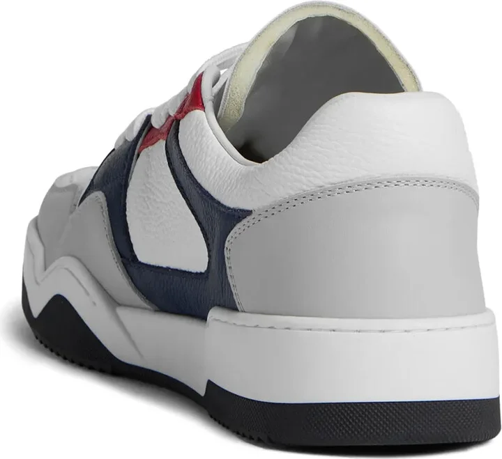 Leather Low-Top Sneakers - Image 3