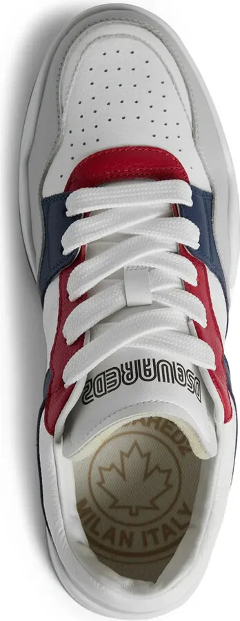 Leather Low-Top Sneakers - Image 4
