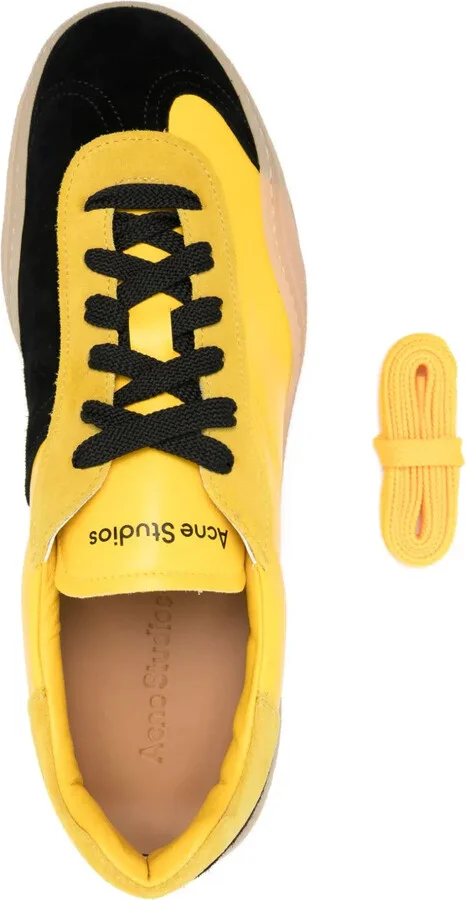 Leather Low-Top Sneakers - Image 4