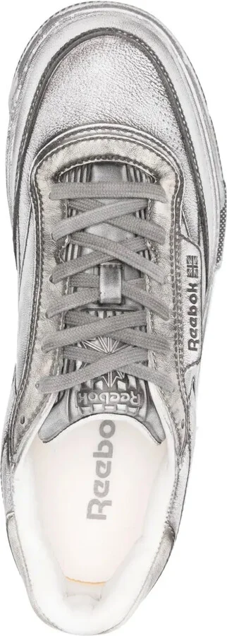 Leather Low-Top Sneakers - Image 4