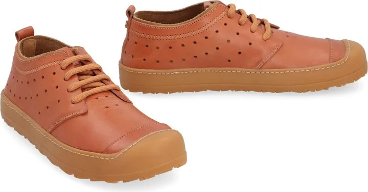 Leather Low-top Sneakers - Image 3
