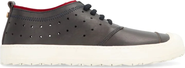 Leather Low-top Sneakers - Image 2