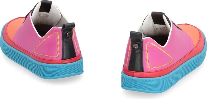 Leather Low-top Sneakers - Image 4