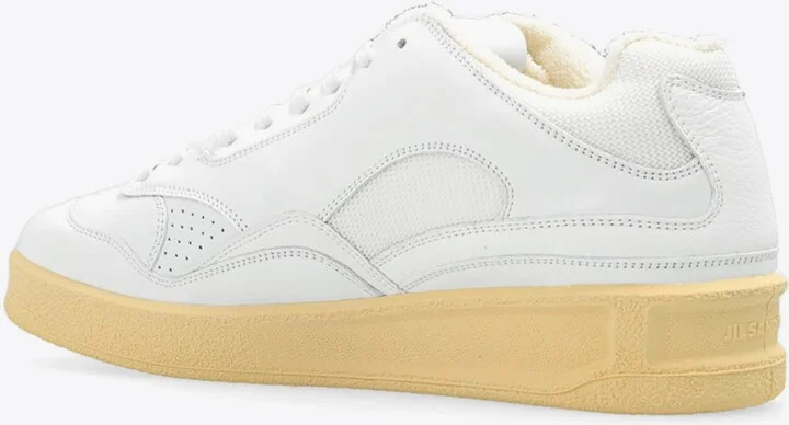 Leather Low-Top Sneakers - Image 2