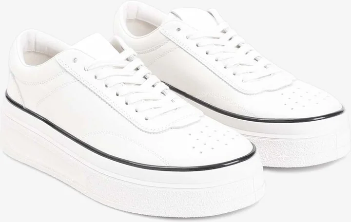 Leather Low-Top Sneakers - Image 2