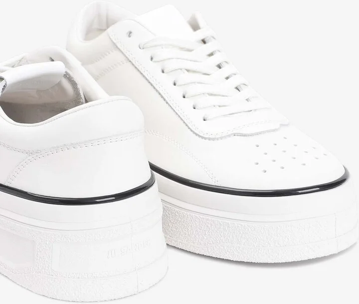 Leather Low-Top Sneakers - Image 3