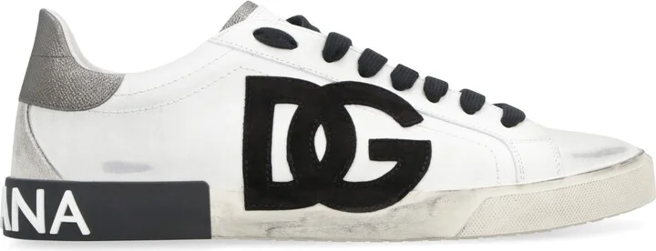 Leather Low-top Sneakers - Image 2