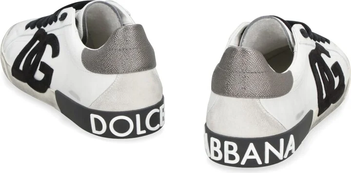 Leather Low-top Sneakers - Image 4