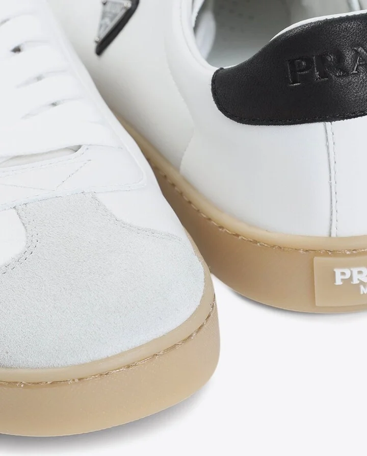 Leather Low-Top Sneakers - Image 3