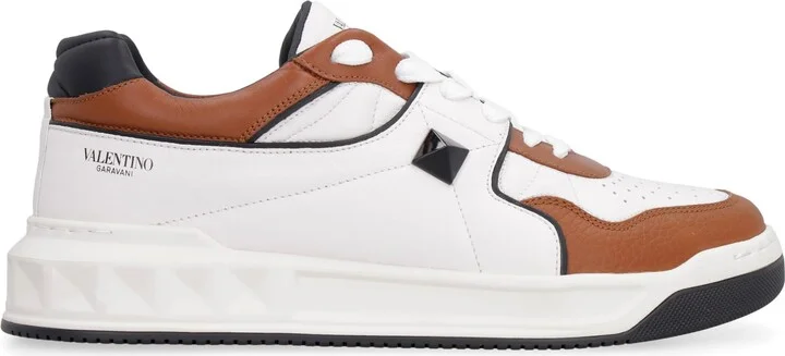 Leather Low-top Sneakers - Image 2