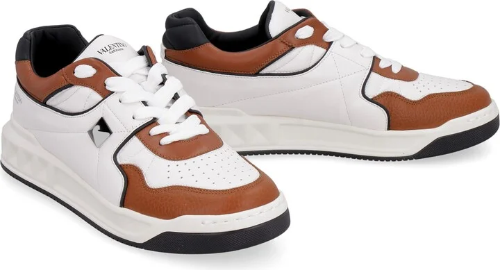 Leather Low-top Sneakers - Image 3