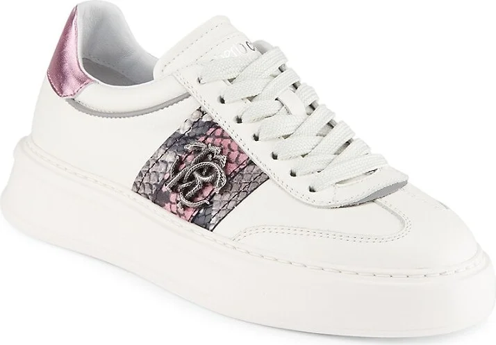 Leather Low-Top Sneakers - Image 2