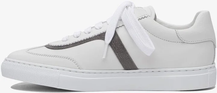 Leather Low-Top Sneakers - Image 2
