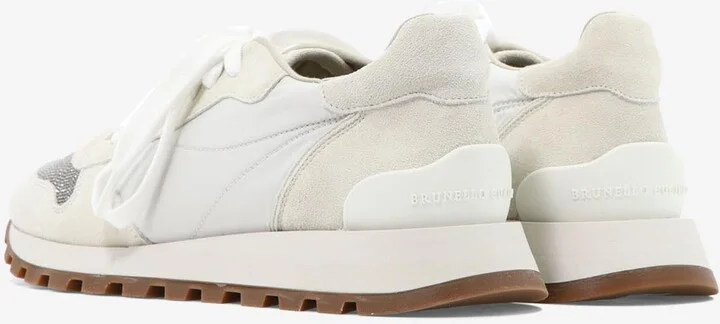 Leather Low-Top Sneakers - Image 3