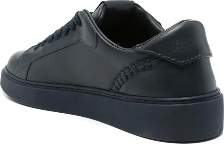 Leather Low-Top Sneakers - Image 3