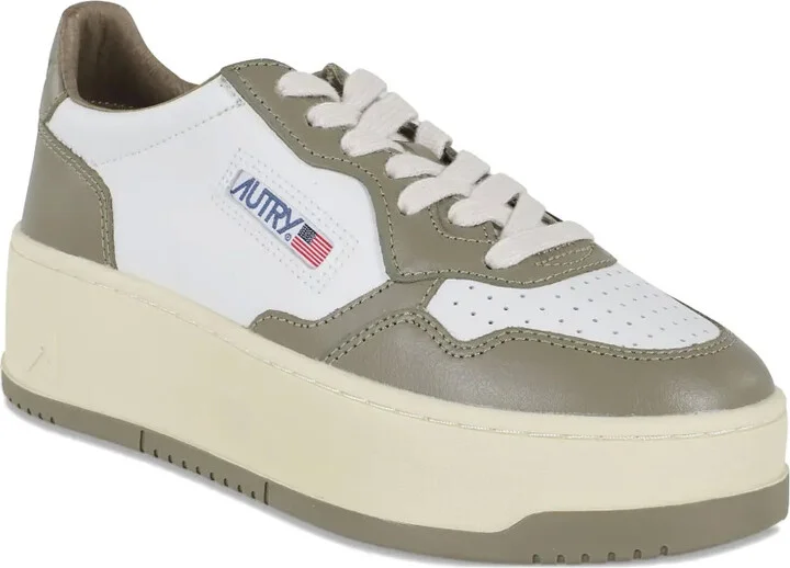 Leather Low-Top Sneakers - Image 2