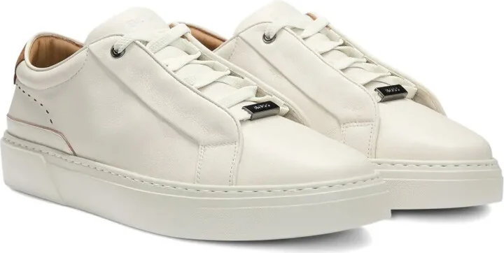 Leather Low-Top Sneakers - Image 2