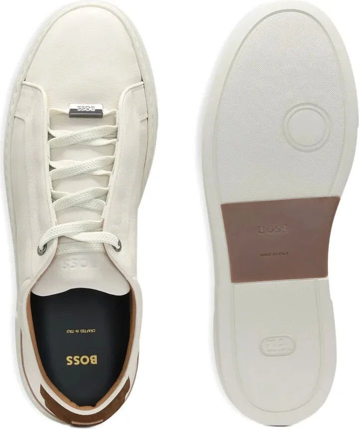 Leather Low-Top Sneakers - Image 4