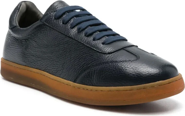 Leather Low-Top Sneakers - Image 2