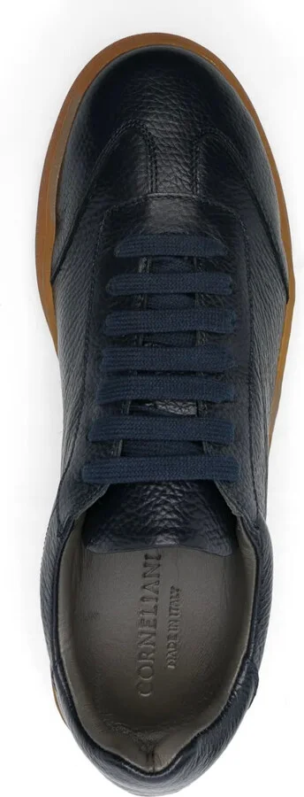Leather Low-Top Sneakers - Image 4